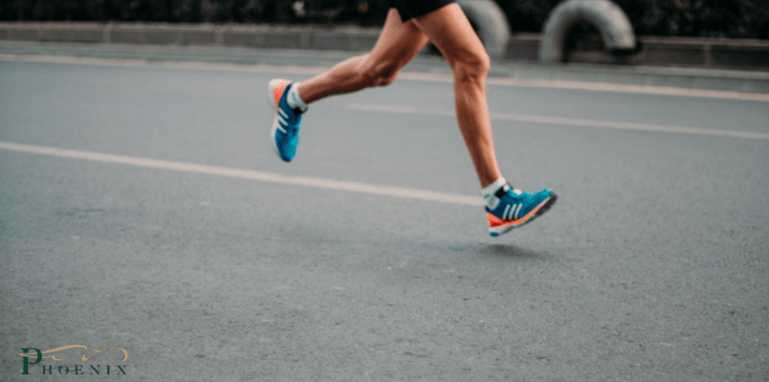 Picture of a marathon runner. Image is being used for a blog about the basics of proper foot care.